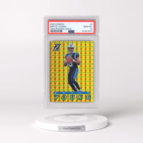 2023 Panini Zenith 1994 Pacific #4 Bryce Young - Gold (PSA 10 GEM MINT)