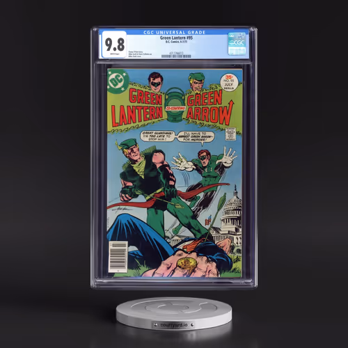 Green Lantern #95 CGC 9.8 White Pages (DC Comics, 6-7/77) - Universal