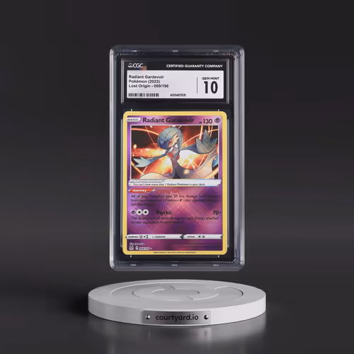 2022 Lost Origin #069/196 Radiant Gardevoir - Holo (CGC 10 GEM MINT)