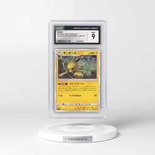 2019 Tag Team GX: Tag All Stars #042/173 Jolteon (CGC 9 MINT)
