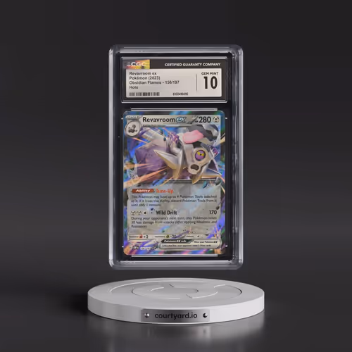 2023 Obsidian Flames - OBF EN #156/197 Revavroom ex - Holo (CGC 10 GEM MINT)
