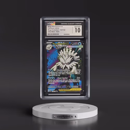 2025 Mega Evolution - MEG EN #157/132 Mega Abomasnow ex - Ultra Rare Holo (CGC 10 GEM MINT)