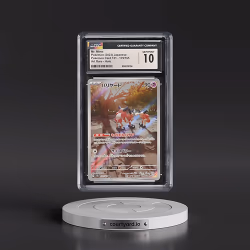 2023 Pokémon Card 151 #179/165 Mr. Mime - Art Rare Holo (CGC 10 GEM MINT)