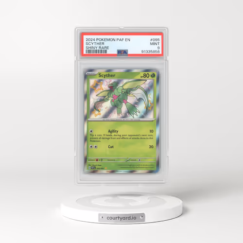 2024 Paldean Fates #95 Scyther - Holo (PSA 9 MINT)