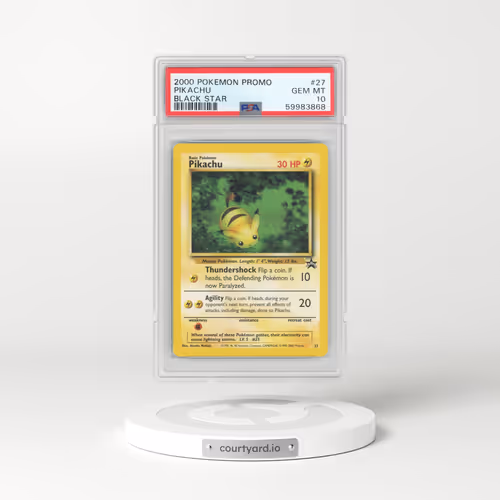 1999 Black Star Promos #27 Pikachu - The Power of One (PSA 10 GEM MINT)