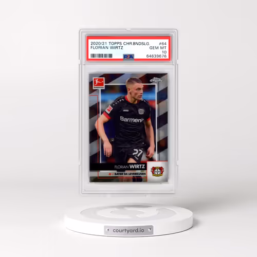 2020 Topps Chrome Bundesliga #64 Florian Wirtz (PSA 10 GEM MINT)
