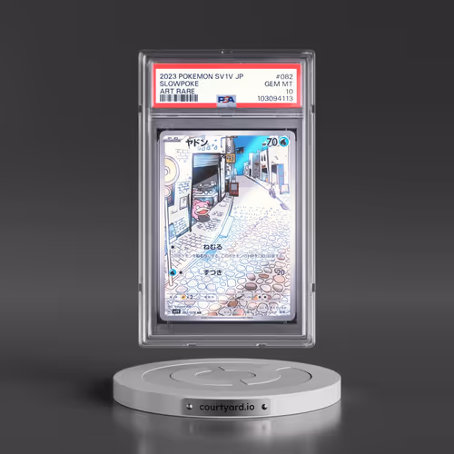 2023 Pokémon Sv1v-Violet EX #082 Slowpoke - Art Rare (PSA 10 GEM MINT)