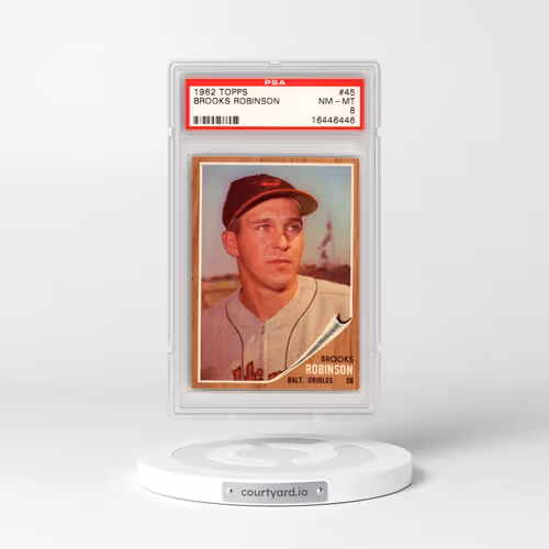 1962 Topps #45 Brooks Robinson (PSA 8 NM-MT)