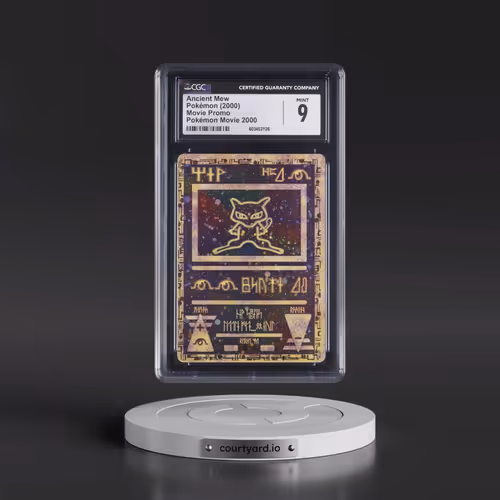 2000 Movie Promo Ancient Mew - Pokémon Movie 2000 (CGC 9 MINT)