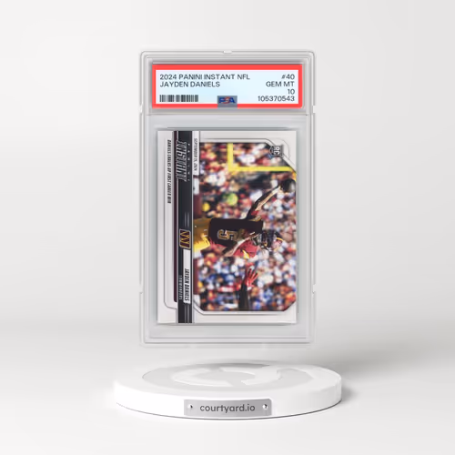 2024 Panini Instant NFL #40 Jayden Daniels (PSA 10 GEM MINT)