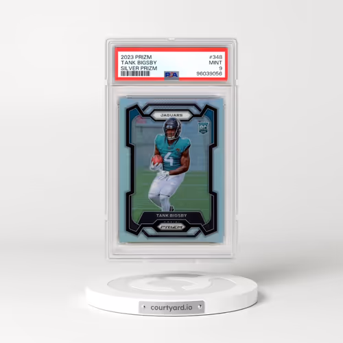 2023 Panini Prizm #348 Tank Bigsby - Silver Prizm (PSA 9 MINT)
