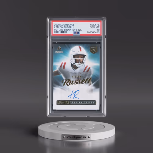 2025 Panini Luminance Future Signatures Nil #NILKRL Keelon Russell (PSA 10 GEM MINT)