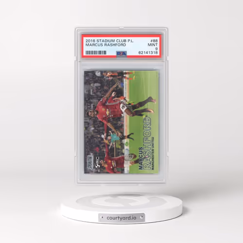 2016 Stadium Club Premier League #88 Marcus Rashford (PSA 9 MINT)