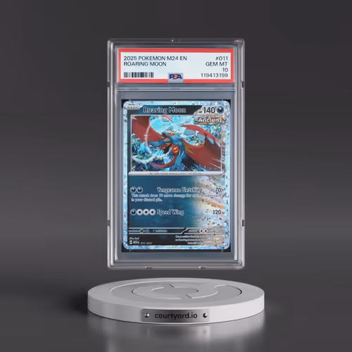 2025 Pokémon M24 EN-Mcdonald's Collection #011 Roaring Moon (PSA 10 GEM MINT)