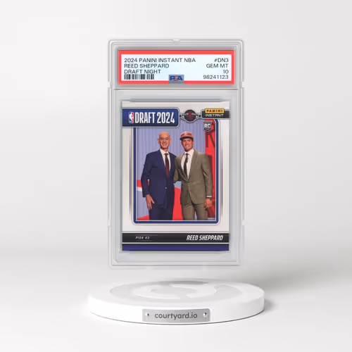 2024 Panini Instant NBA Draft Night #DN3 Reed Sheppard (PSA 10 GEM MINT)