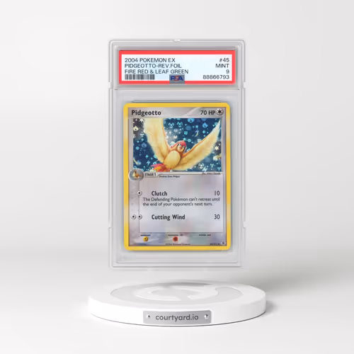 2004 Pokémon EX Fire Red & Leaf Green #45 Pidgeotto - Reverse Foil (PSA 9 MINT)