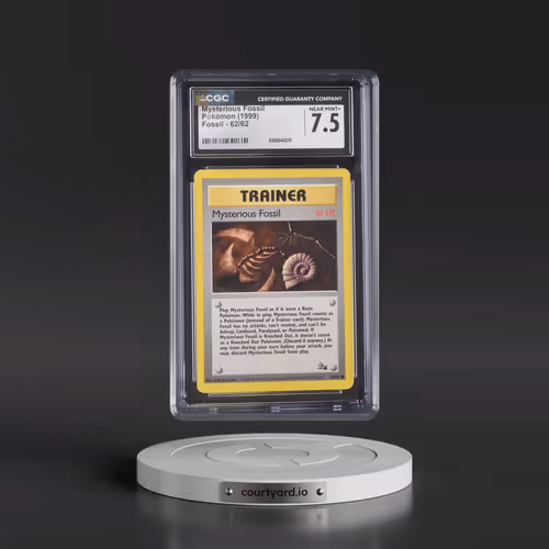 1999 Fossil #62/62 Mysterious Fossil (CGC 7.5 NM+)