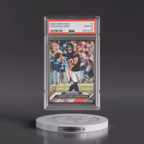 2024 Topps Now #2 Caleb Williams (PSA 10 GEM MINT)