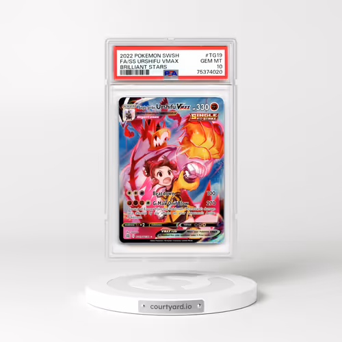 2022 Brilliant Stars #TG19 Single Strike Urshifu VMAX - Full Art Holo (PSA 10 GEM MINT)