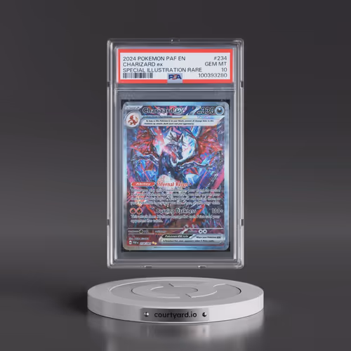 2024 Pokémon Paf EN-Paldean Fates #234 Charizard EX - Holo Special Illustration Rare (PSA 10 GEM MIN