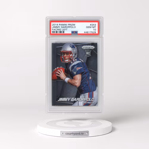 2014 Panini Prizm #243 Jimmy Garoppolo (PSA 10 GEM MINT)