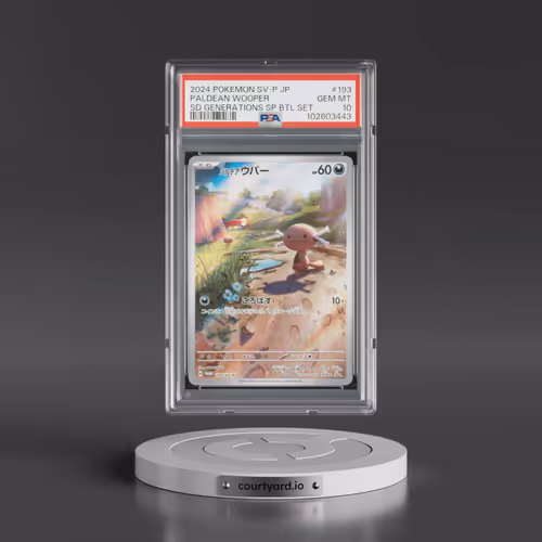 2024 Pokémon SV-P Promo #193 Paldean Wooper - Start Deck Generations Special Battle Set (PSA 10 GEM