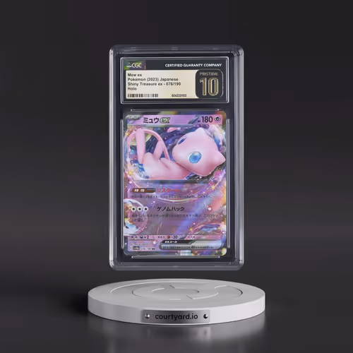 2023 Pokémon Sv4a-Shiny Treasure EX #076 Mew EX - Holo (CGC 10 PRISTINE)