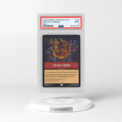 2024 Disney Lorcana EN 3-Into the Inklands #129 I'Ve Got A Dream - Foil (PSA 9 MINT)