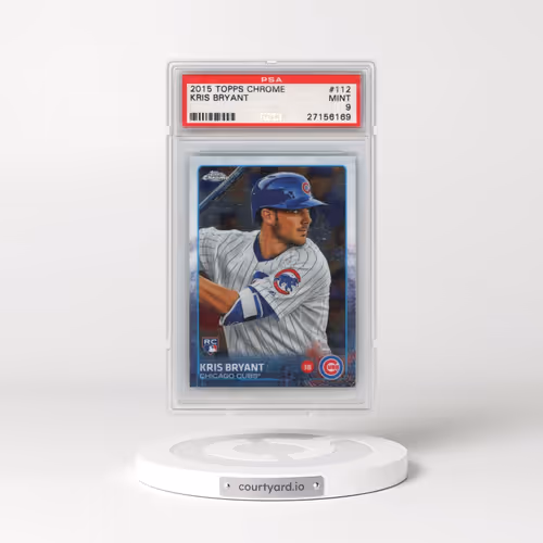 2015 Topps Chrome #112 Kris Bryant (PSA 9 MINT)