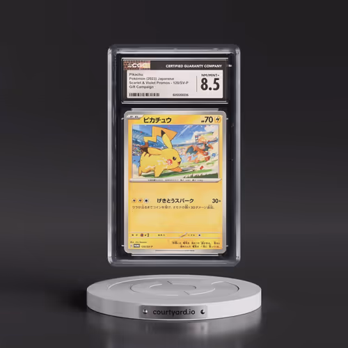 2022 Scarlet & Violet Promos #120/SV-P Pikachu - Gift Campaign (CGC 8.5 NM-MT+)
