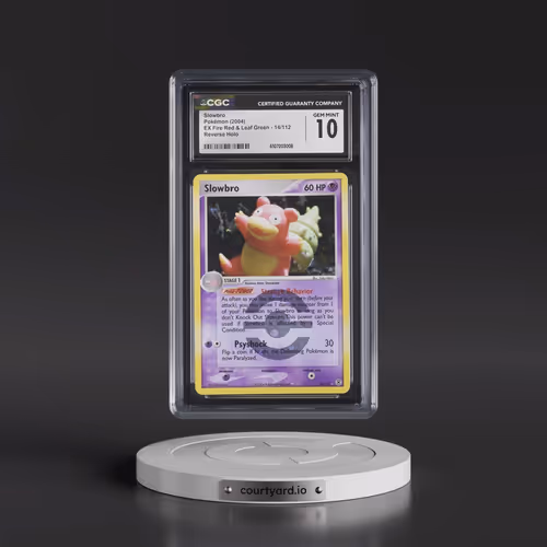 2004 EX Fire Red & Leaf Green #14/112 Slowbro - Reverse Holo (CGC 10 GEM MINT)