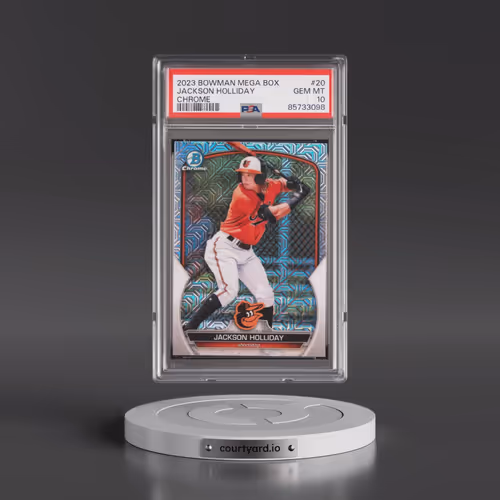2023 Bowman Mega Box Chrome #20 Jackson Holliday (PSA 10 GEM MINT)