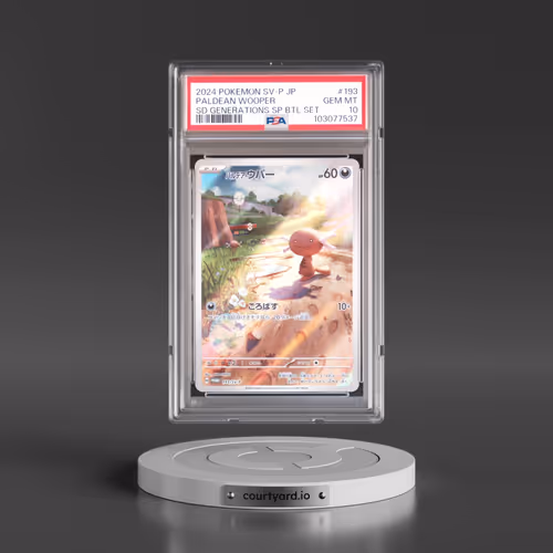 2024 Pokémon SV-P Promo #193 Paldean Wooper - Start Deck Generations Special Battle Set (PSA 10 GEM