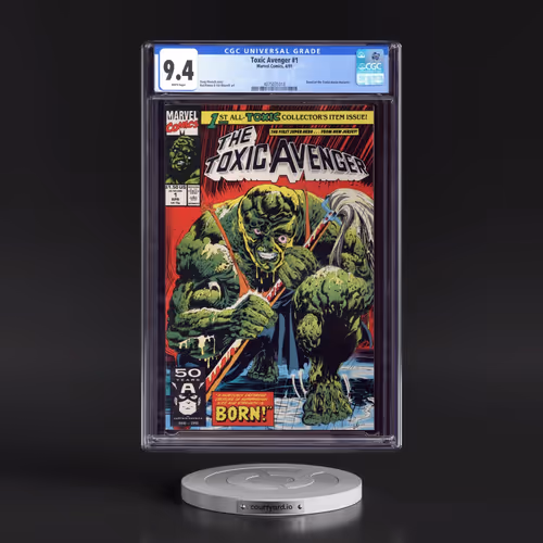 Toxic Avenger #1 CGC 9.4 White Pages (Marvel Comics, 4/91)