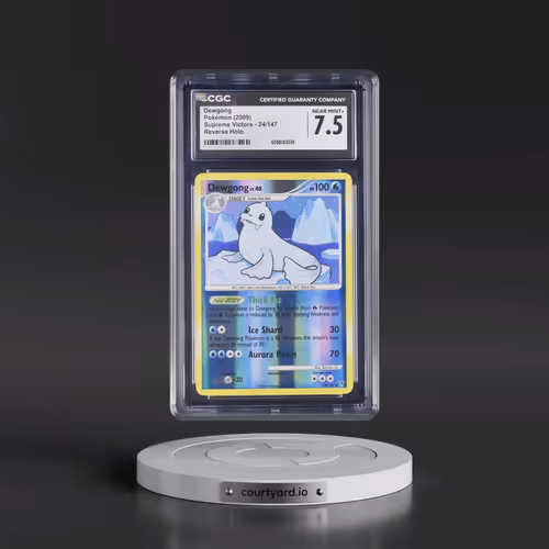 2009 Supreme Victors #24/147 Dewgong - Reverse Holo (CGC 7.5 NM+)