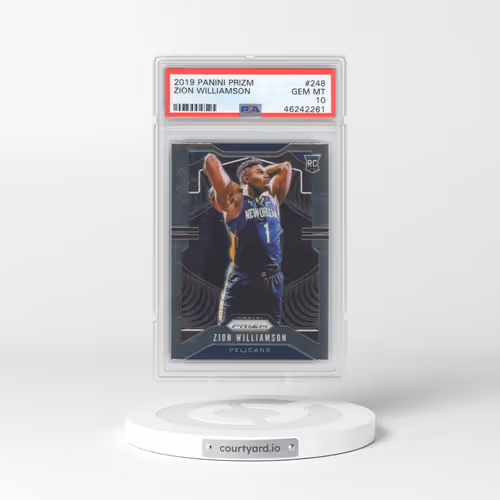 2019 Panini Prizm #248 Zion Williamson (PSA 10 GEM MINT)