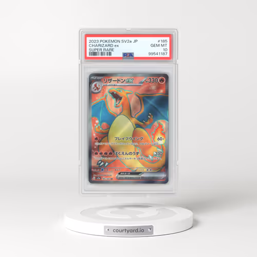 2023 Pokémon Sv2a-Pokemon 151 #185 Charizard EX - Holo Super Rare (PSA 10 GEM MINT)