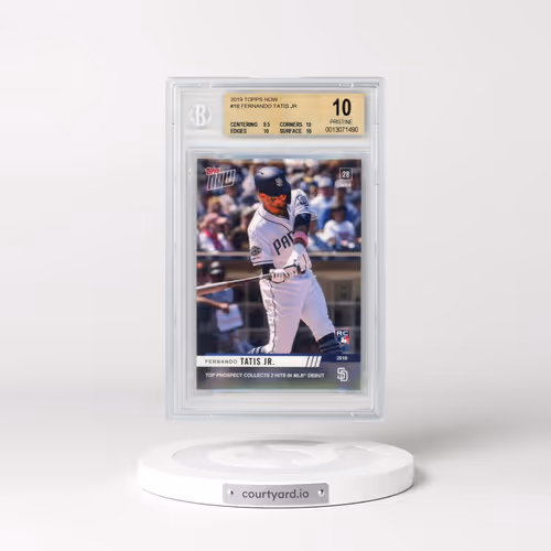 2019 Topps Now #16 Fernando Tatis Jr. (BGS 10 PRISTINE)