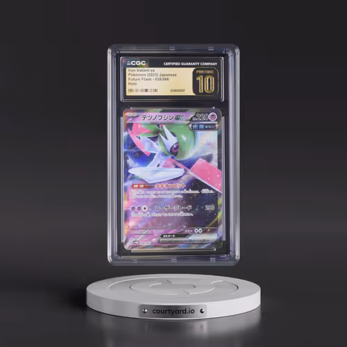 2023 Future Flash #038/066 Iron Valiant ex - Holo (CGC 10 PRISTINE)