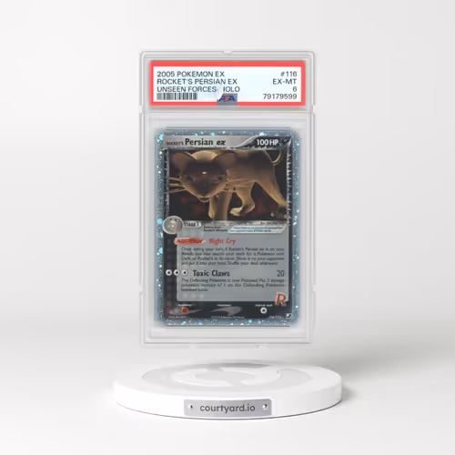 2005 EX Unseen Forces #116 Rocket's Persian EX - Holo (PSA 6 EX-MT)