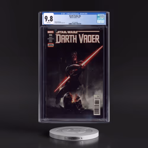 Darth Vader #6 CGC 9.8 White Pages (Marvel Comics, 12/17) - Universal