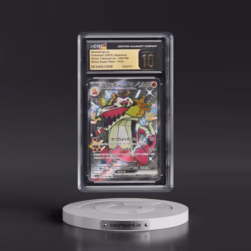 2023 Shiny Treasure ex #324/190 Skeledirge ex - Shiny Super Rare Holo (CGC 10 PRISTINE)