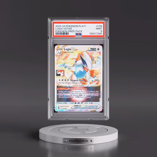 2023-2024 Pokémon Play! Pokémon Prize Pack #139 Lugia Vstar (PSA 9 MINT)