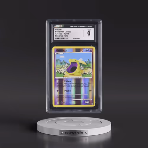2009 Arceus #40/99 Gulpin - Reverse Holo (CGC 9 MINT)
