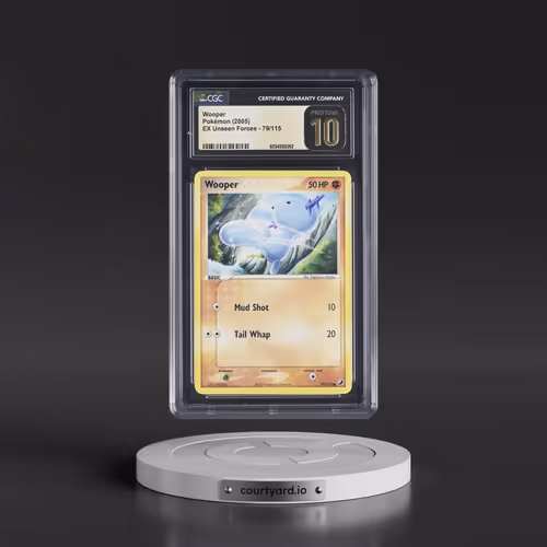 2005 EX Unseen Forces #79/115 Wooper (CGC 10 PRISTINE)