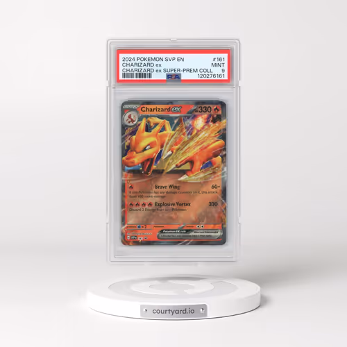 2024 Pokémon Svp EN-SV Black Star Promo #161 Charizard EX - Holo Charizard EX Super-Premium Collecti