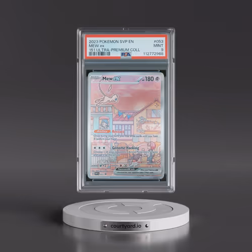 2023 Pokémon Svp EN-SV Black Star Promo #053 Mew EX - Holo 151 Ultra-Premium Collection (PSA 9 MINT)