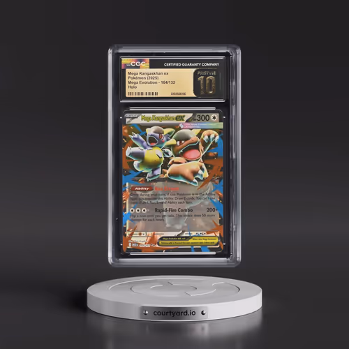 2025 Mega Evolution - MEG EN #104/132 Mega Kangaskhan ex - Holo (CGC 10 PRISTINE)