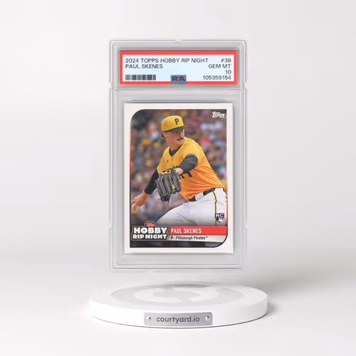 2024 Topps Hobby Rip Night #38 Paul Skenes (PSA 10 GEM MINT)