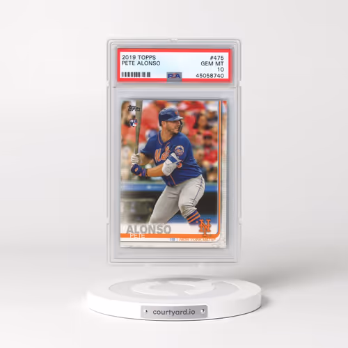2019 Topps #475 Pete Alonso (PSA 10 GEM MINT)